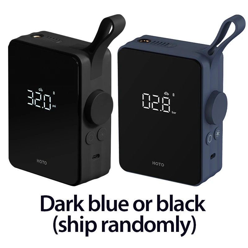 

Автомобильный Электрический воздушный насос HOTO, умный цифровой портативный мини-компрессор для шин, для обнаружения автомобиля, велосипеда, мотоцикла