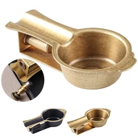 cigar ashtray with hole puncher pure copper portable ashtray