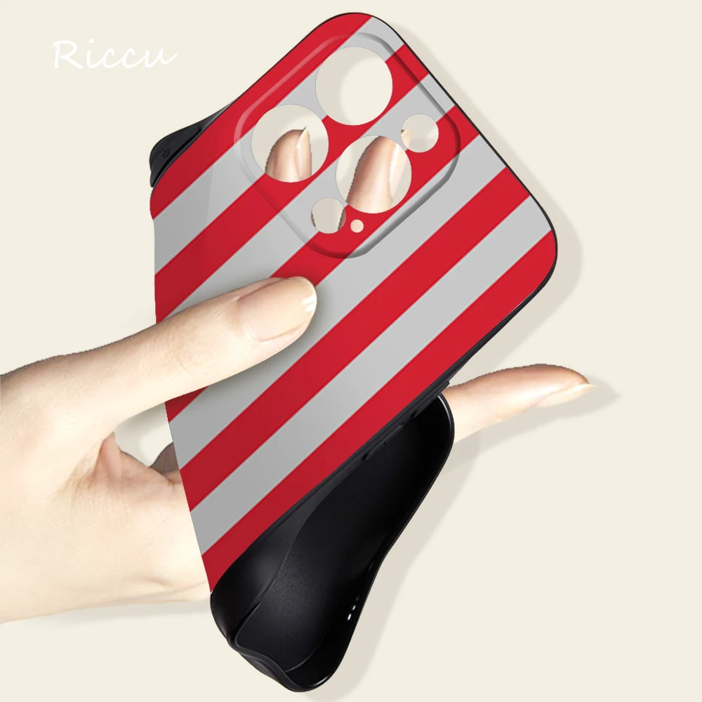 Чехол для телефона Milan для iPhone 14 13 11 12 Pro XS MAX mini iPhone 8 7 6 6s Plus X 2020 XR с модным дизайном полоски.