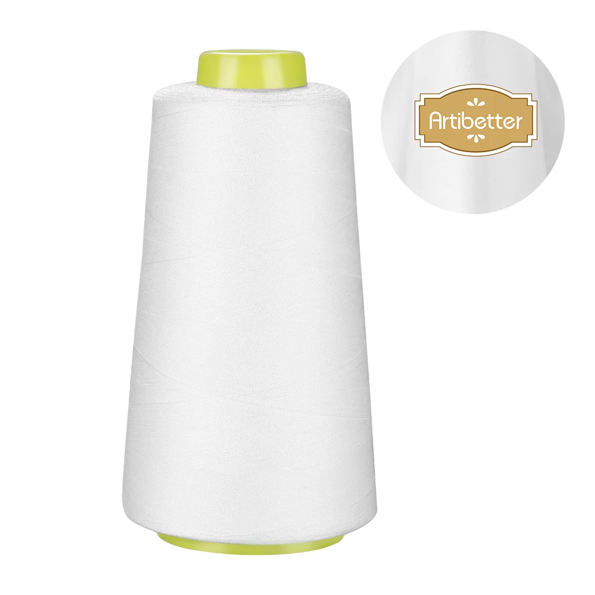 Швейная нить Artibetter 3000 ярдов катушка из полиэстера для ручного и машинного шитья