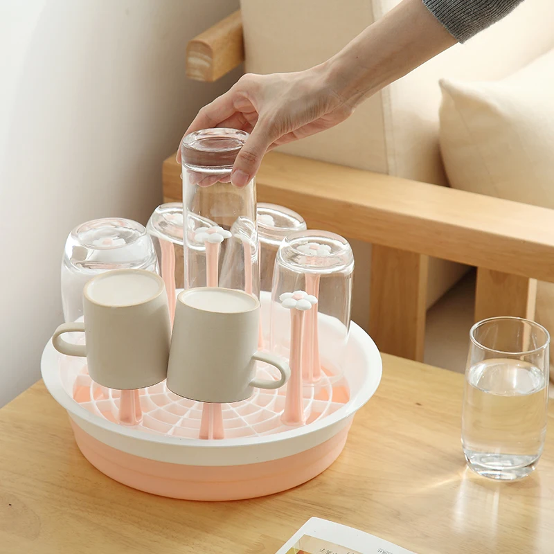 

Bottle washing and drying rack Infant water cup drying rack kitchen Drainage storage rack