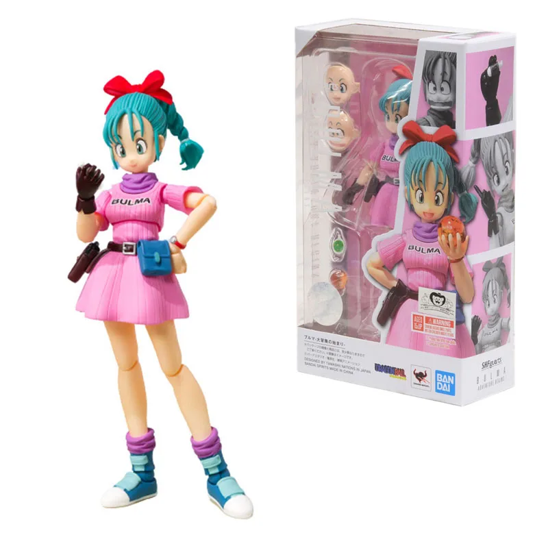 

Фигурки «Драконий жемчуг» BANDAI, Оригинальные фигурки бульмы, начало большого приключения, детские игрушки, коллекционные модели в подарок