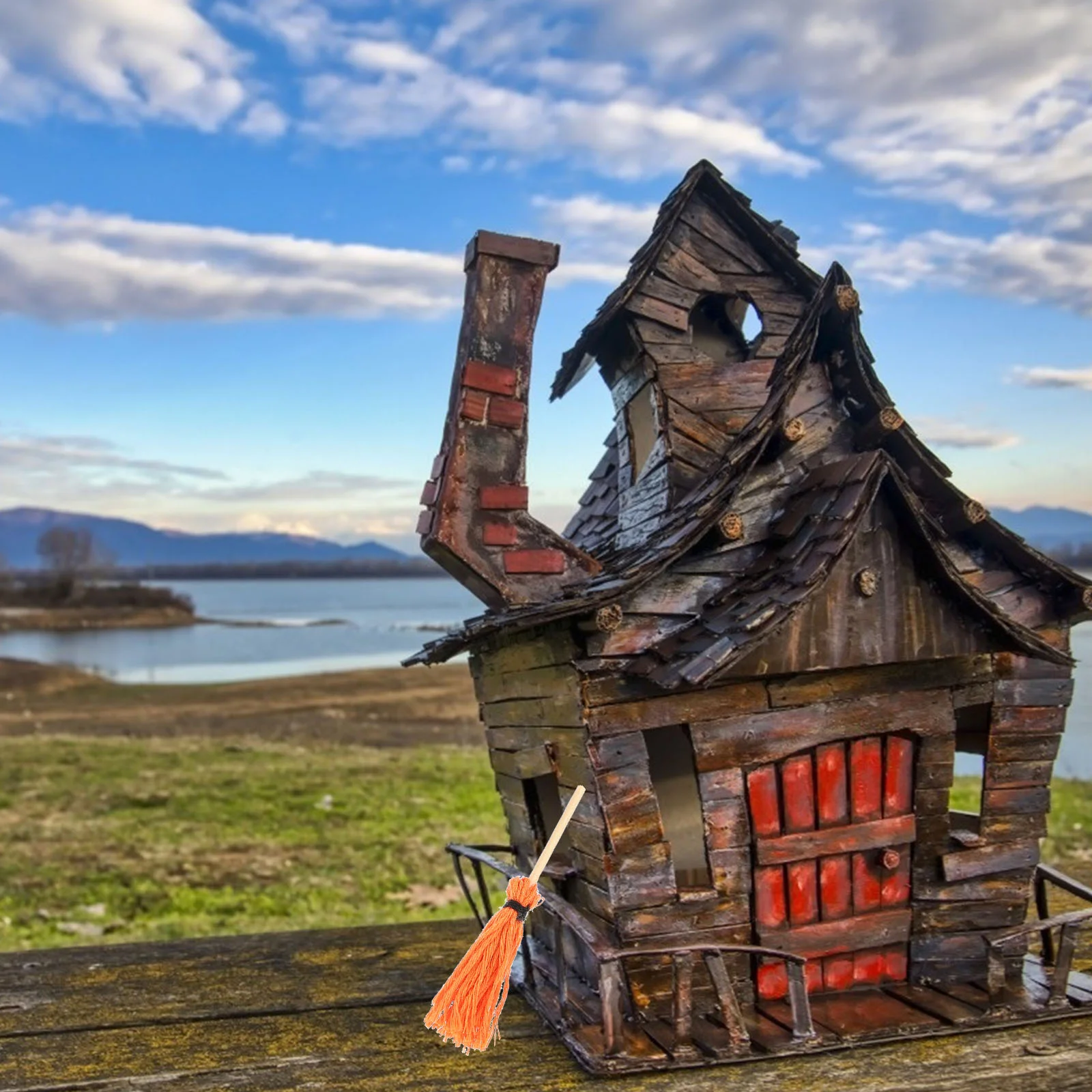 12 шт. мини-швабра для украшения гостиной модель миниатюрных швабр аксессуары