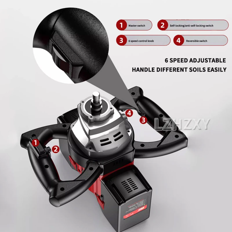 Машина для копания отверстий маломощная машина деревьев и посадки электрическая