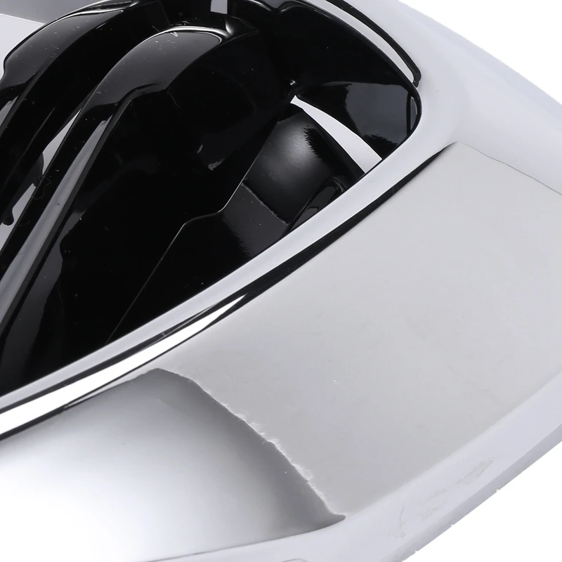 Для-BMW 5 серии G30 G31 G38 M5 2017 + хром черный Передний бампер капот решетка гриль (Doublel Six