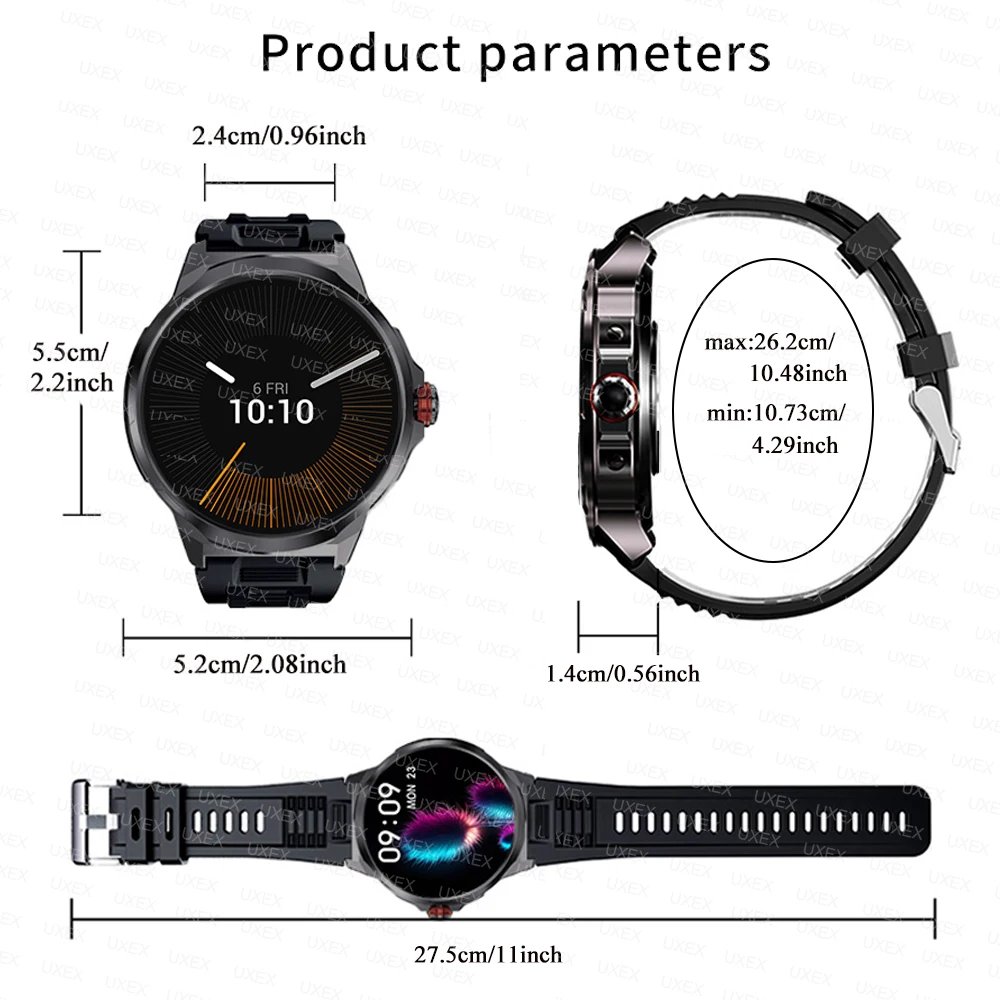 NoEnName_Null Умные часы для мужчин 1 85 дюйма