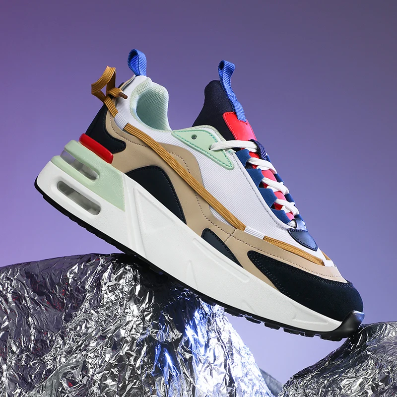 2022 Men sport Running Shoes Breathable Autumn air mesh Sport Shoes Big Size outdoor comfortable Sneakers Tennies shoes