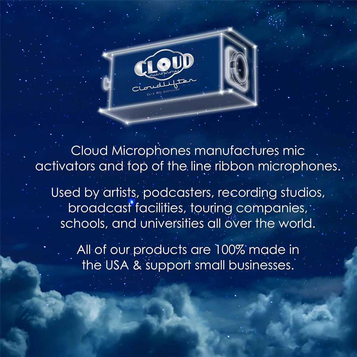 Облачные микрофоны — активатор микрофона Cloudlifter CL-1 ультра-чистый предусилитель