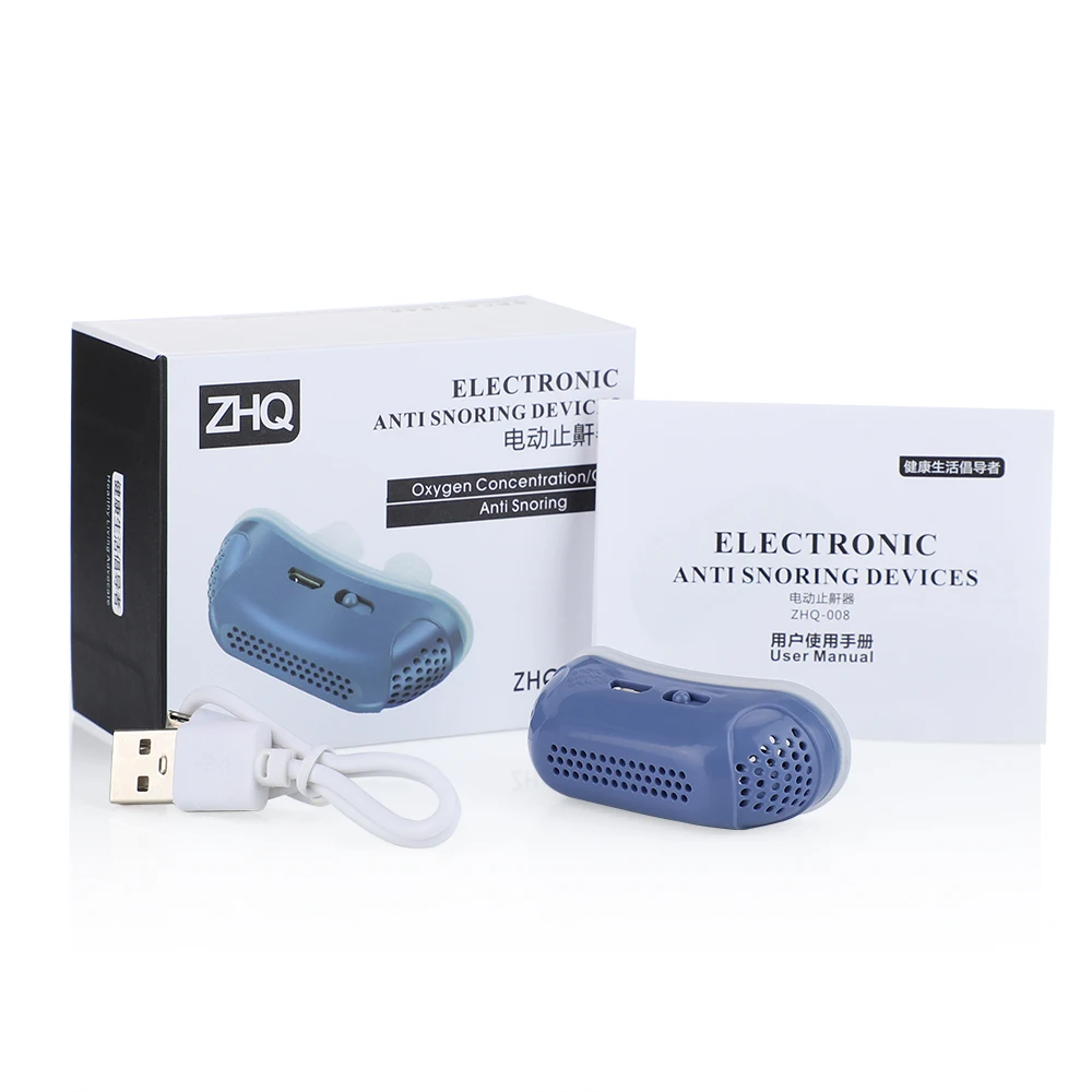 Устройство для снятия храпа Электрический корректор домашний дыхательный