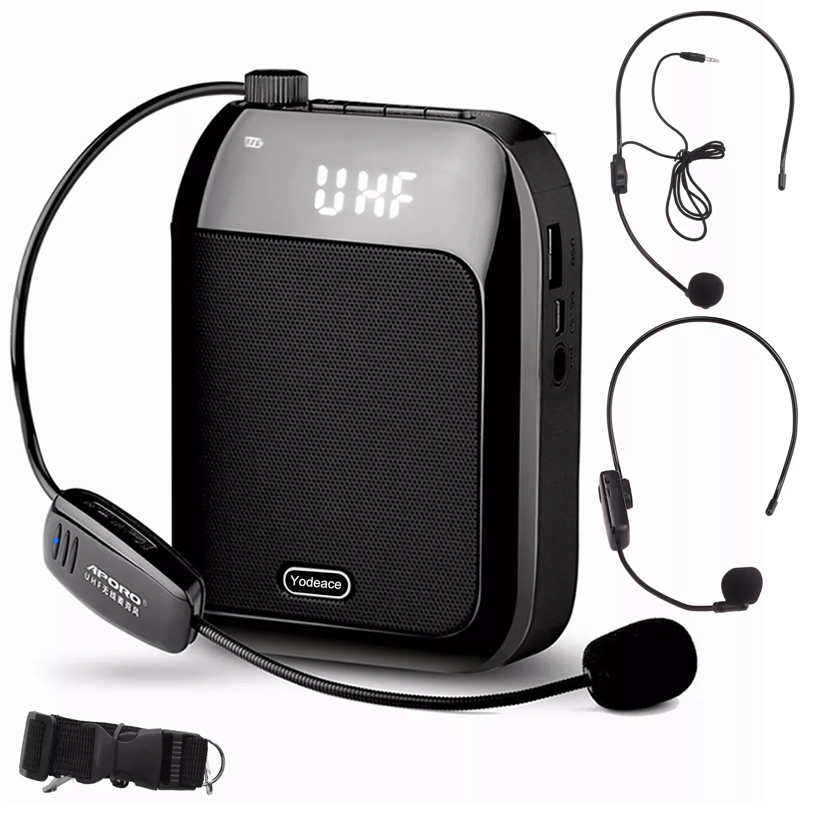 

Портативный Bluetooth-усилитель голоса Gosear, 15 Вт, 2400 мАч