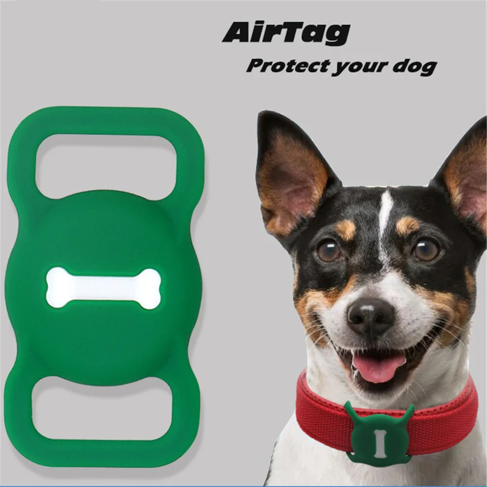 

Новый силиконовый защитный чехол для домашних животных, GPS-видоискатель, ошейник для собак и кошек, петля для этикеток Apple airtag, устройство для локатора Apple, устройство для защиты от потери