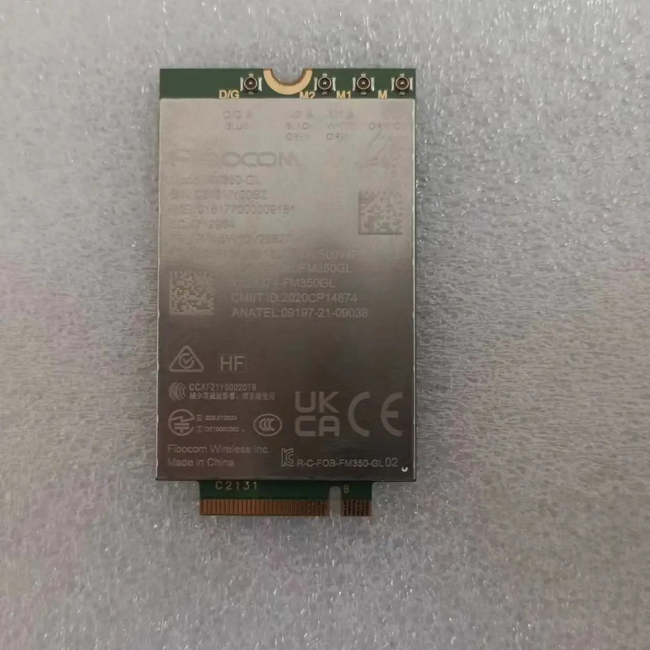 Fibocom FM350-GL 5G модуль для Lenovo Thinkpad T14s X13 Gen3 X1 Carbon 10th X1 Yoga 7th P1 X1 Extreme Gen5 5W10V25827