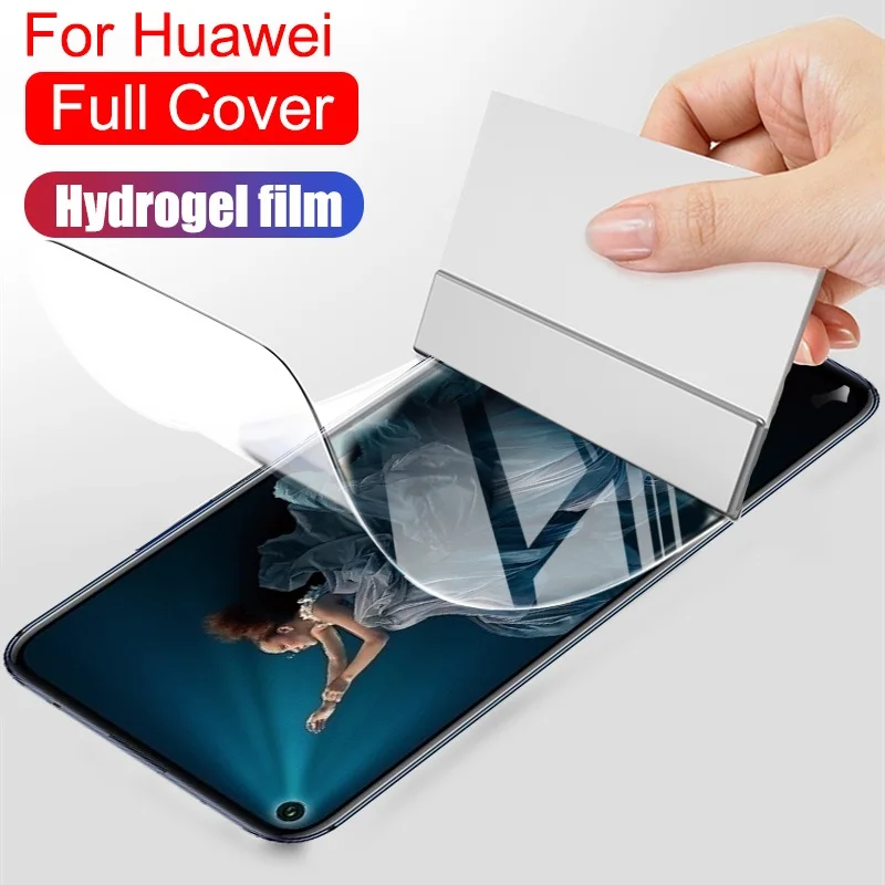 

Hydrogel Film For Huawei P30 Lite P40 Lite P20 Pro P20 Screen Protector For Huawei Mate 20 Lite 30 Lite P Smart Z