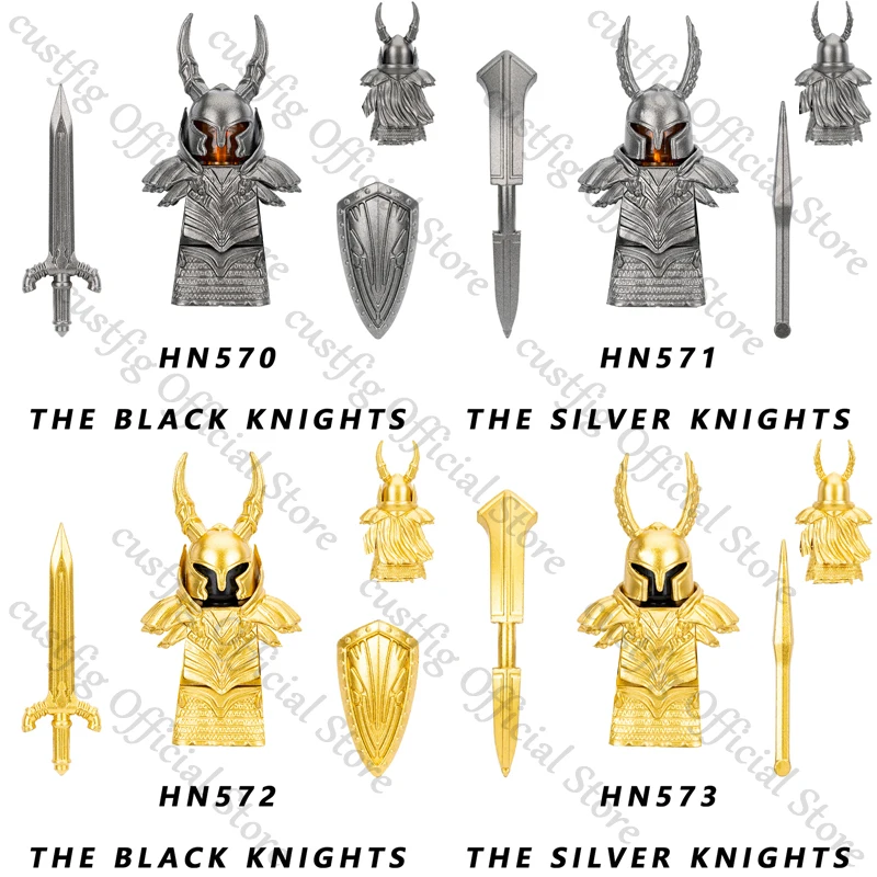 Пластиковые строительные блоки средневековая тематика NoEnName_Null