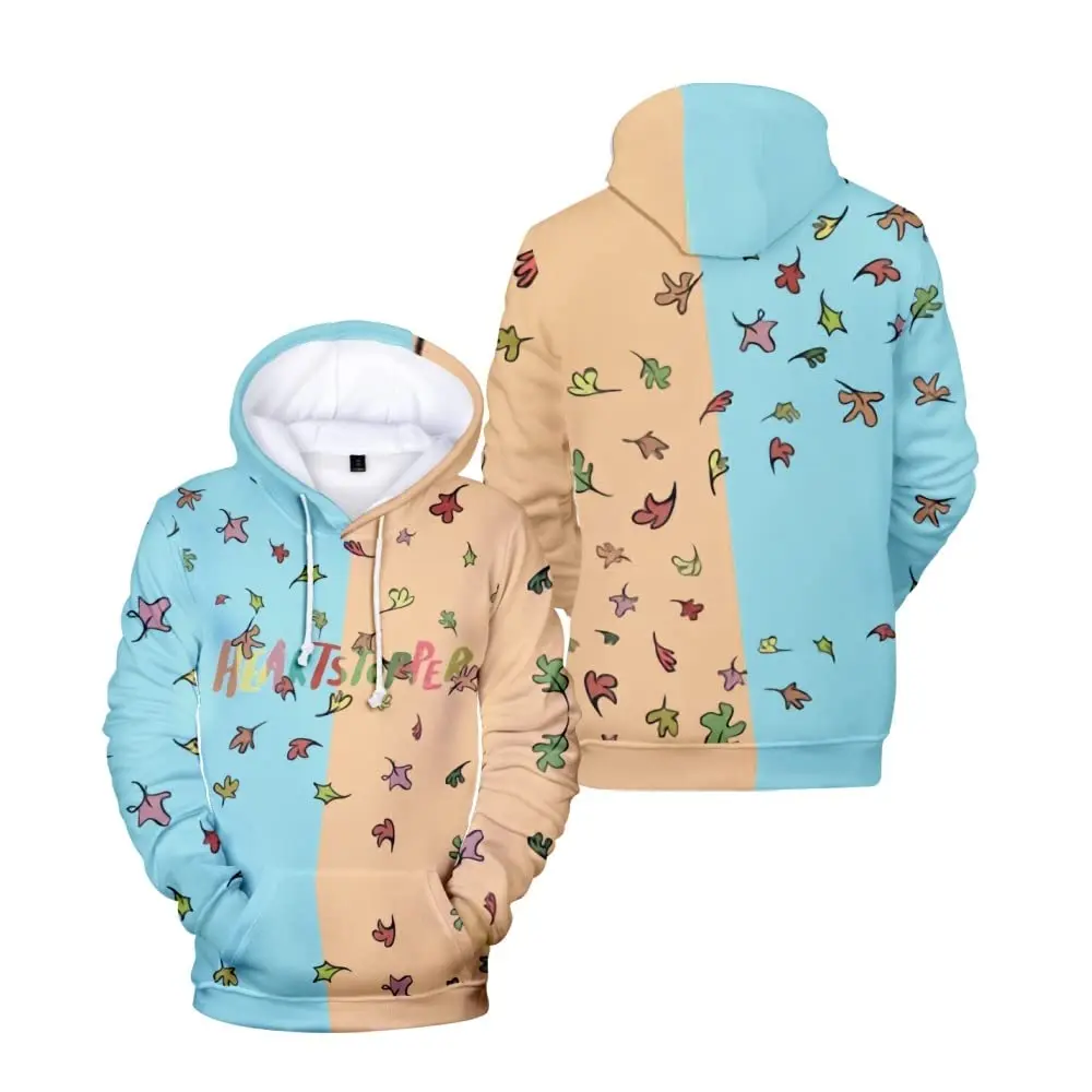 

2022 New Manga Heartstopper 3D Hoodies Sudadersa Harajuku Long Sleeve Women Men Sweatshirt Pullover Streetwear Clothes