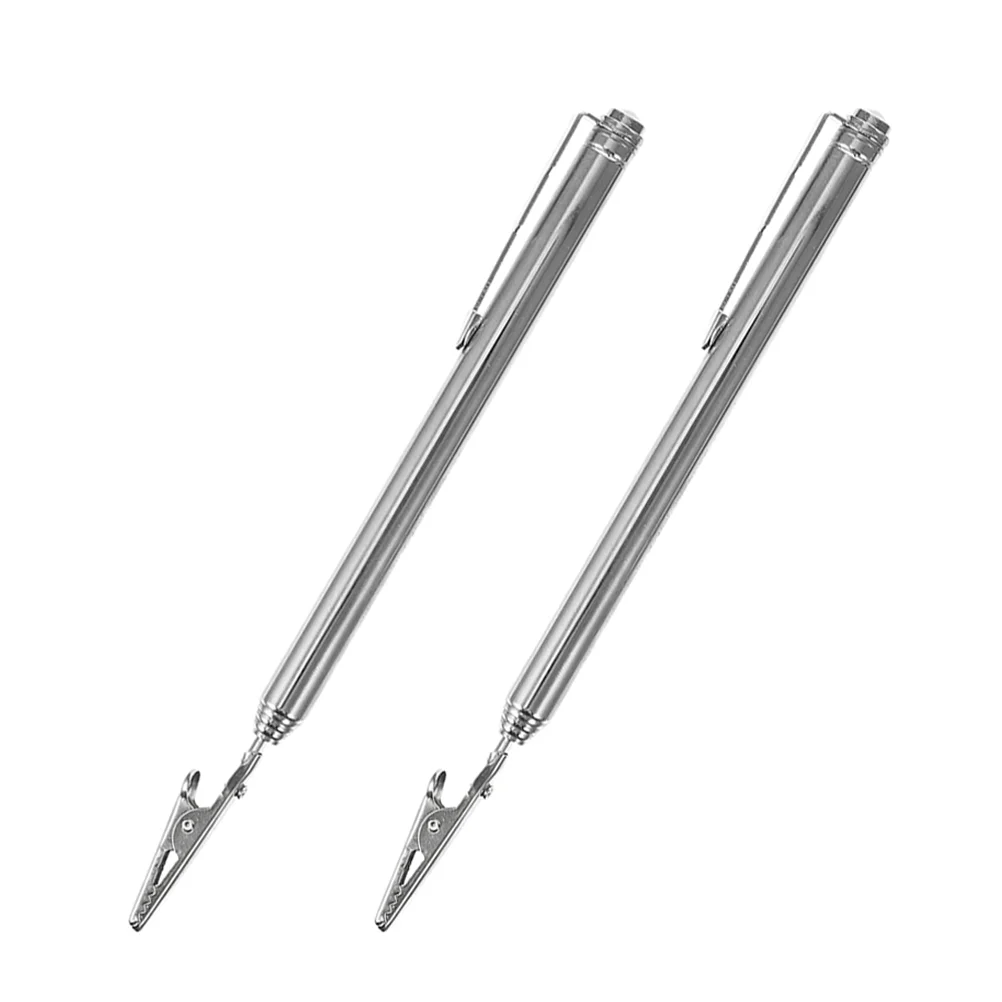 

Alligator Clip Clips Telescoping Metal Clamp Extendable Wire Automobile Joint Holder Repairing Photo Tool Mechanics Tail Pen