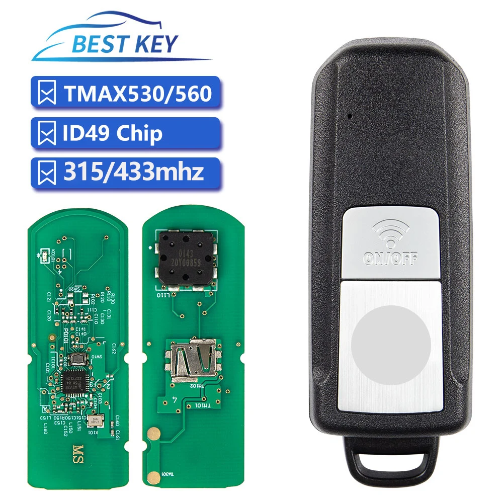 Пульт дистанционного управления для мотоцикла YAMAHA AEROX JAUNTMAX530 TMAX560 T-MAX 530/560 2016-2021 ID49