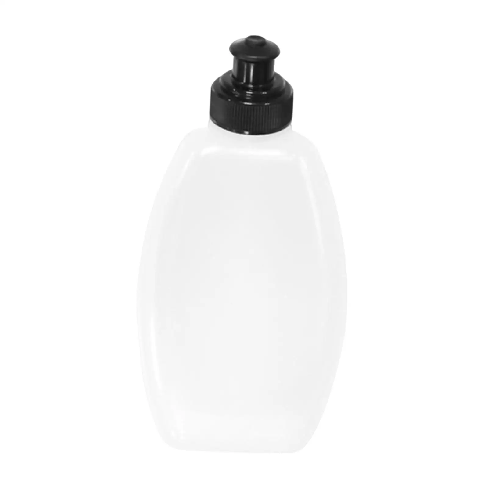 

Sport Water Bottle Flask 280ml Direct Drinking Transparent Reusable Leakproof for Soccer Bike Fitness Waist Bag Backpack