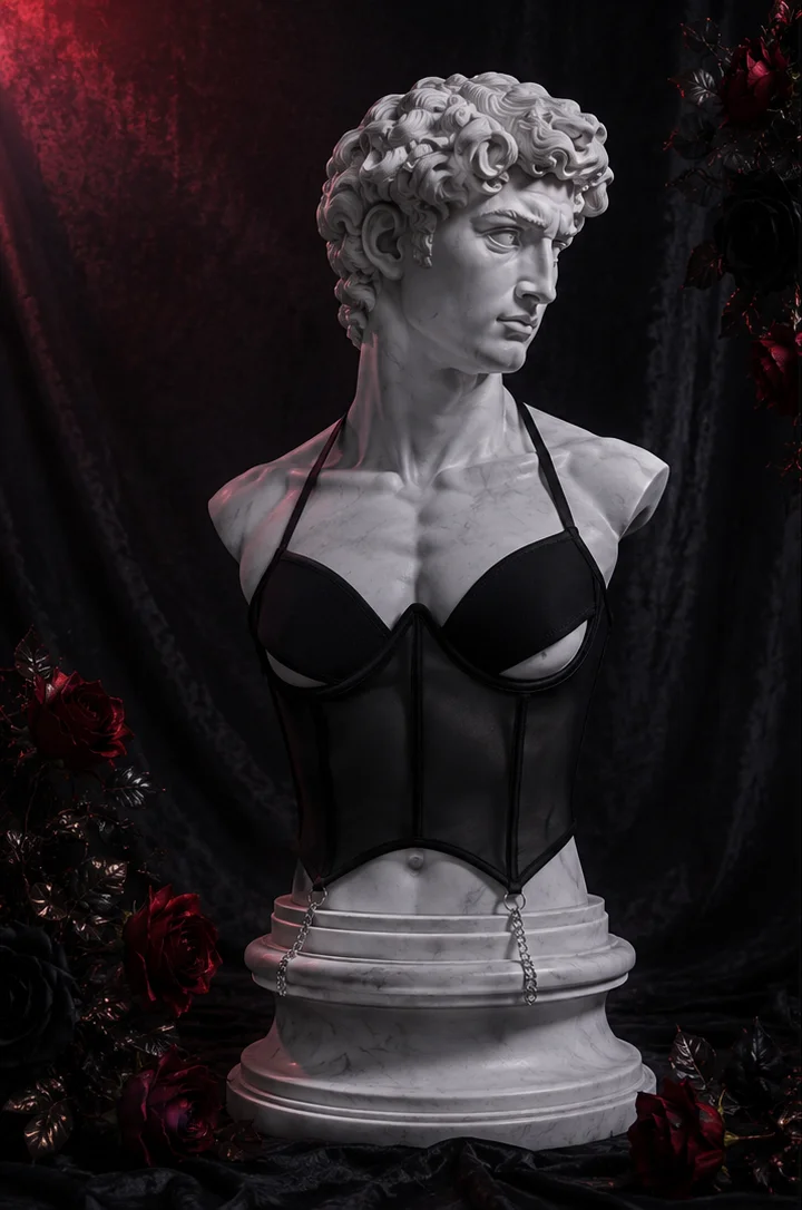 Фото 【Fragments.One choice, no more choices.】Сексуальный укороченный топ Edgy Sheer Y2K, черный модный женский жилет, моделирующий форму груди. №2