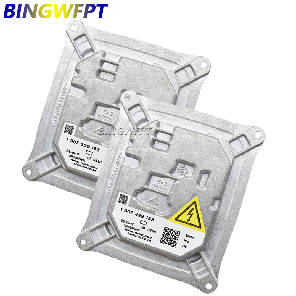 2PCS For Al Bosch 1307329153 Ballast HID XENON CONTROL MODULE Used for BMW E92 E93 X3 X5 E64 E63 | Base