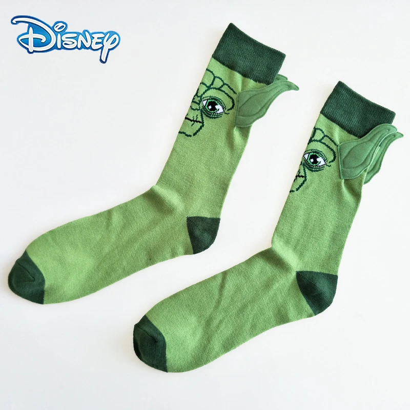 

Disney Star Wars Master Baby Yoda Cotton Socks Anime Figure Cosplay Winter Warm Men Women Ears Cute Funning Sock Birthday Gifts