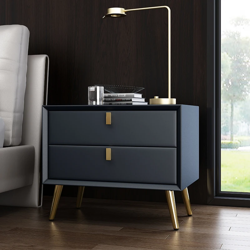 

Minimalist Nightstands Bedroom Closets Modern Nordic Bedside Table Luxury Dressing Computer Meuble De Rangement Furniture