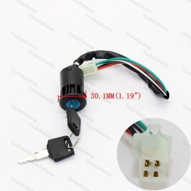 

Off-road Motorcycle Modified Universal Small High Game ATV Start Ignition Switch Electric Door Lock Key Switch