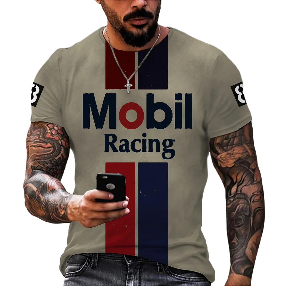 

Men's 3D Printed T-Shirts Casual Loose O-Neck Short Sleeve Shirts Creative Street Trend Clothing Summer High Quality T-Shirts