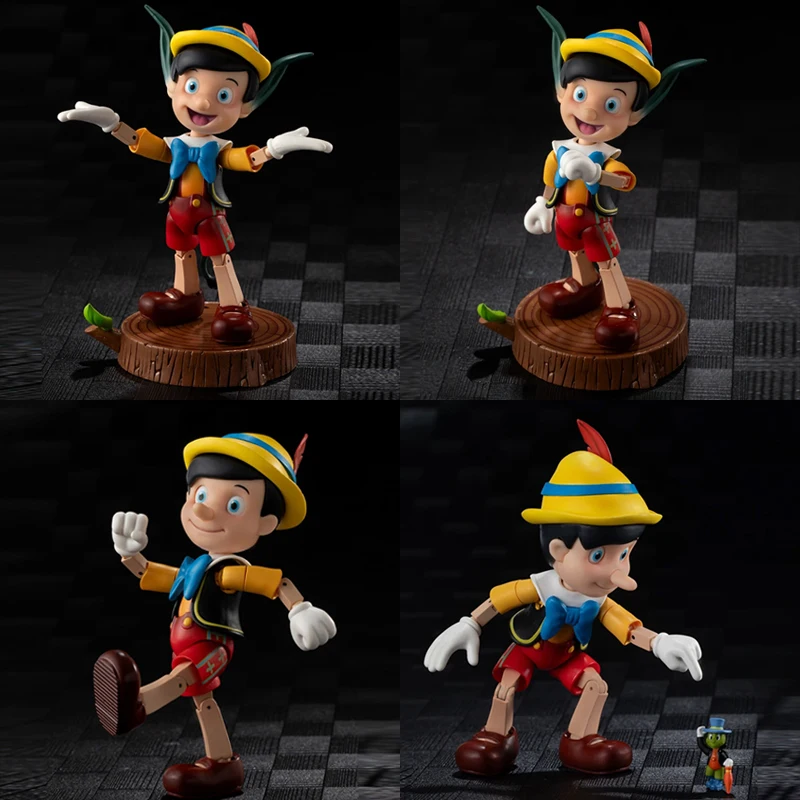 

Anime-land Dasin/Great Toys/GT The Adventures of Pinocchio SHF 1/12 12cm/4.8 inch PVC Action Figure Model In Stock