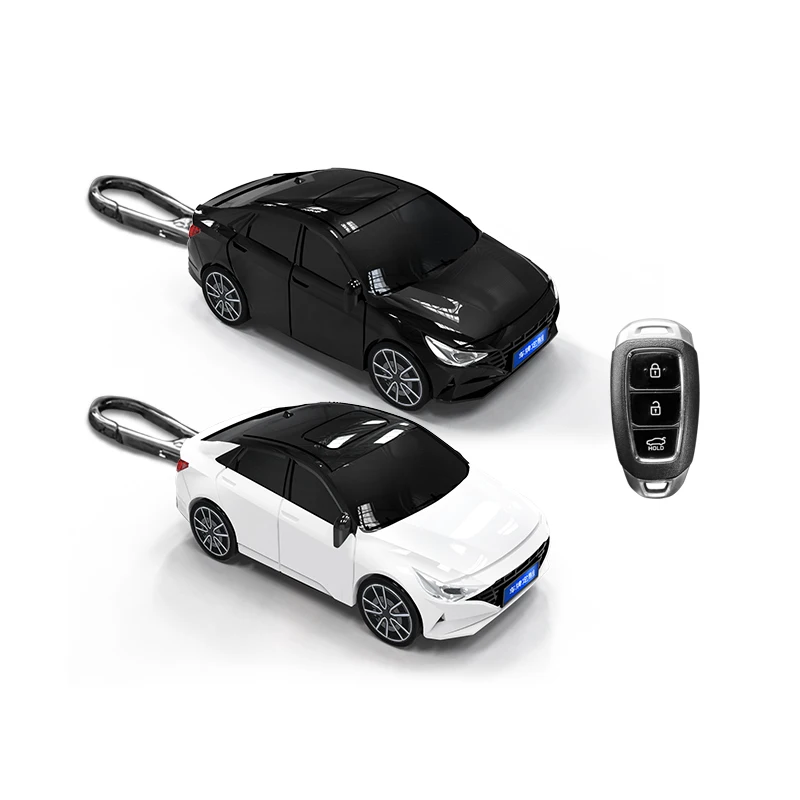 

For Hyundai Elantra key pack car model cover protective shell key cover change buckle personalised car model key box accessories