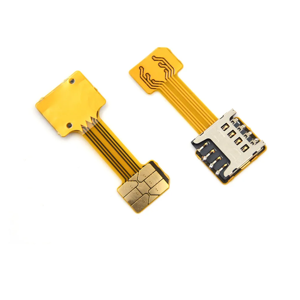 

1 шт., Гибридный адаптер для двух Sim-карт Micro SD Nano Sim