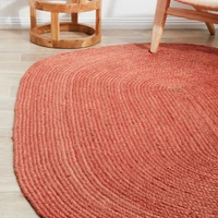 oval rug jute rug 100 natural braided style handmade area carpet rug reversible rugs and carpets for home living room home