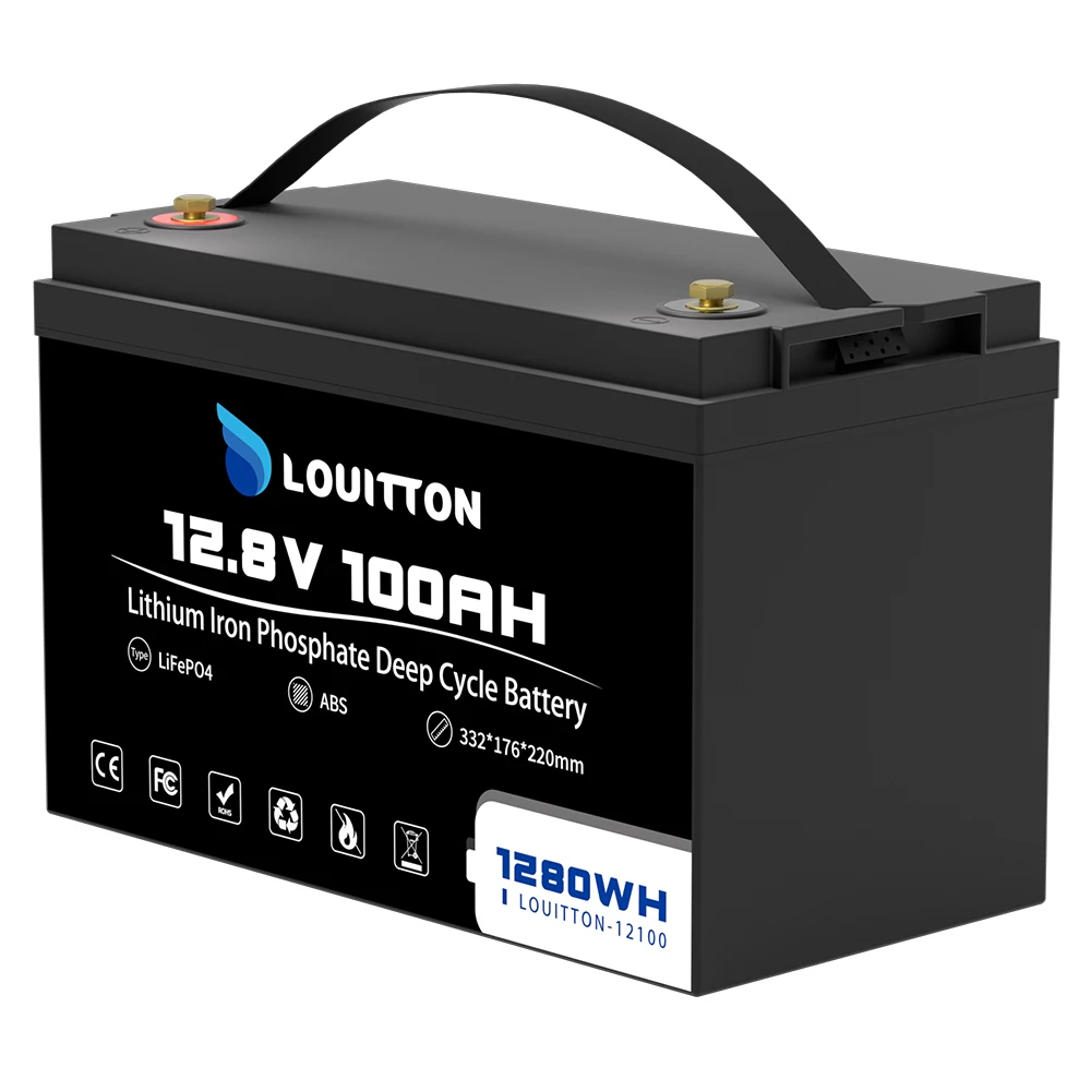 Аккумулятор Lifepo4 12 В 100 Ач с низкотемпературной зарядкой BMS
