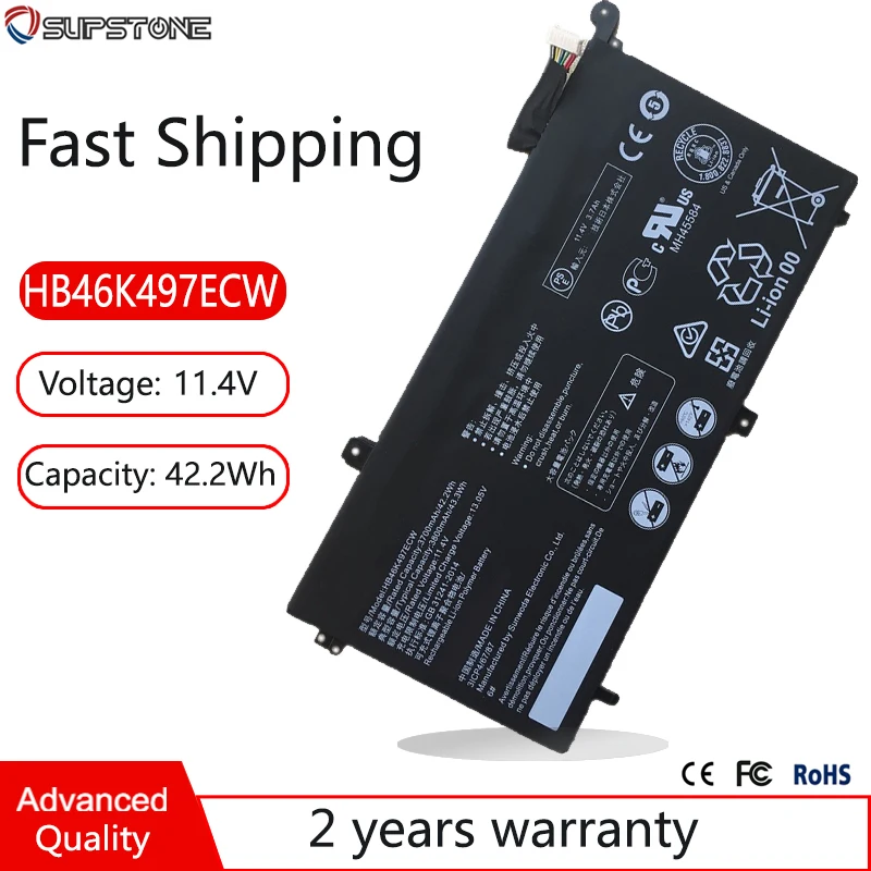 

New HB46K497ECW Laptop Battery For Huawei Matebook D 2018 PL-W09,PL-W19,PL-W29,MRC-W00,MRC-W50,MRC-W60,MRC-W70