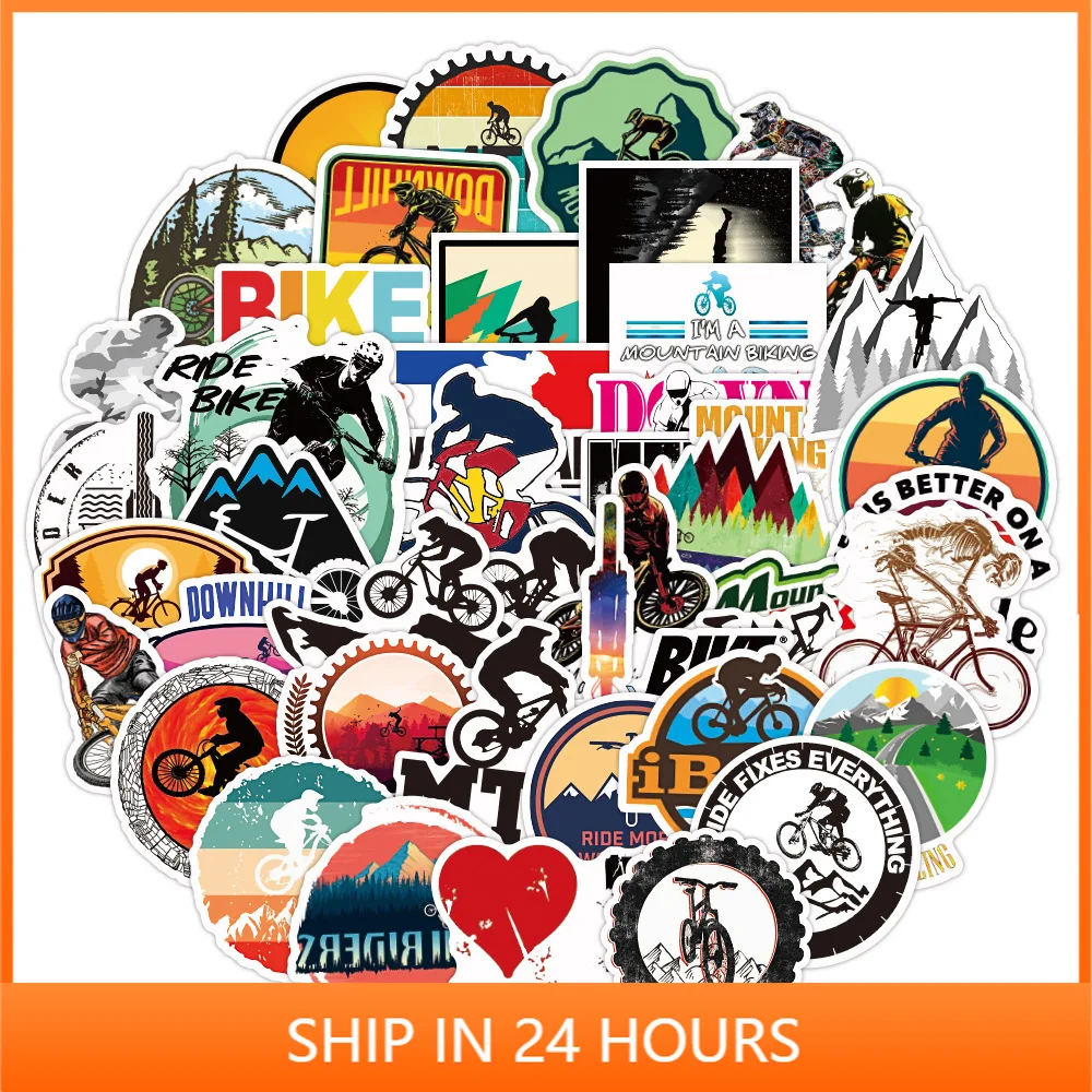 Наклейки на горный велосипед водонепроницаемые уличные наклейки MTB крутые для