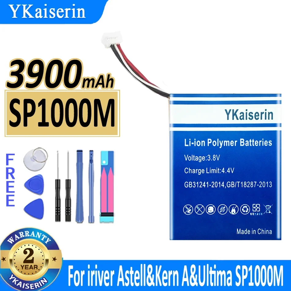 

Аккумулятор ykaisсеребрин на 3900 мА · ч для цифровых батарей iriver Astell & Kern A & Ultima SP1000M