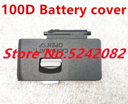 

Black NEW Battery Door Cover Lip Cap Replacement for Canon EOS 100D Rebel SL1 Kiss X7 Camera Repair Parts