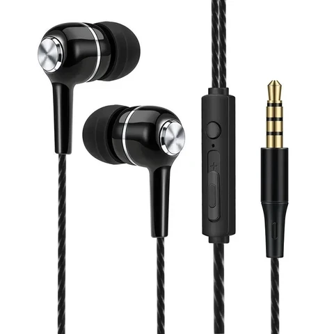 Проводные спортивные наушники  Bass