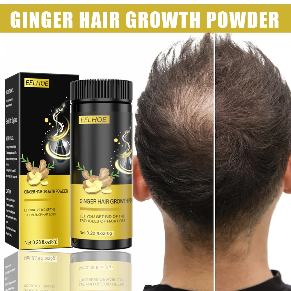 

Имбирная пудра для волос, волокна для выпадения волос, питает и укрепляет волосы, защита от поломки, способствует росту волос, уход за волосами