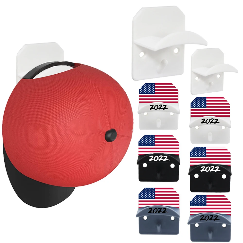 

Hanging Hat Stand For Door Wall Minimalist Hat Hook Unique Baseball Caps Racks Super Sticky And Durable Hats Organizer Plastic