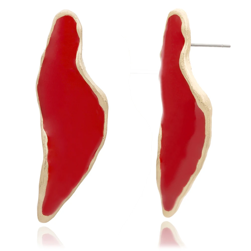 

Irregular Painting Drop Earrings Fashion Ear Drop Jewelry Gifts For Women Girl