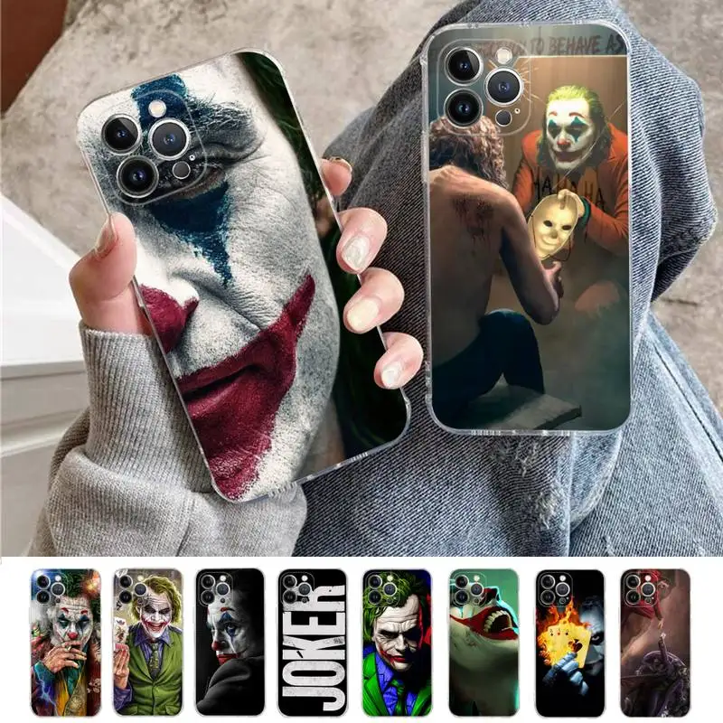 

BANDAI Joker Phone Case for iPhone 11 12 13 mini pro XS MAX 8 7 6 6S Plus X 5S SE 2020 XR case