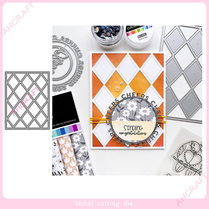 

Прямоугольный вырез фона металлические штампы для «сделай сам» Скрапбукинг Фотоальбом декоративное тиснение бумажные карты ремесла штамп...