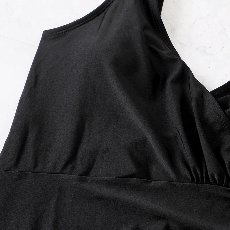 Женский слитный купальник-монокини большие размеры 4XL |