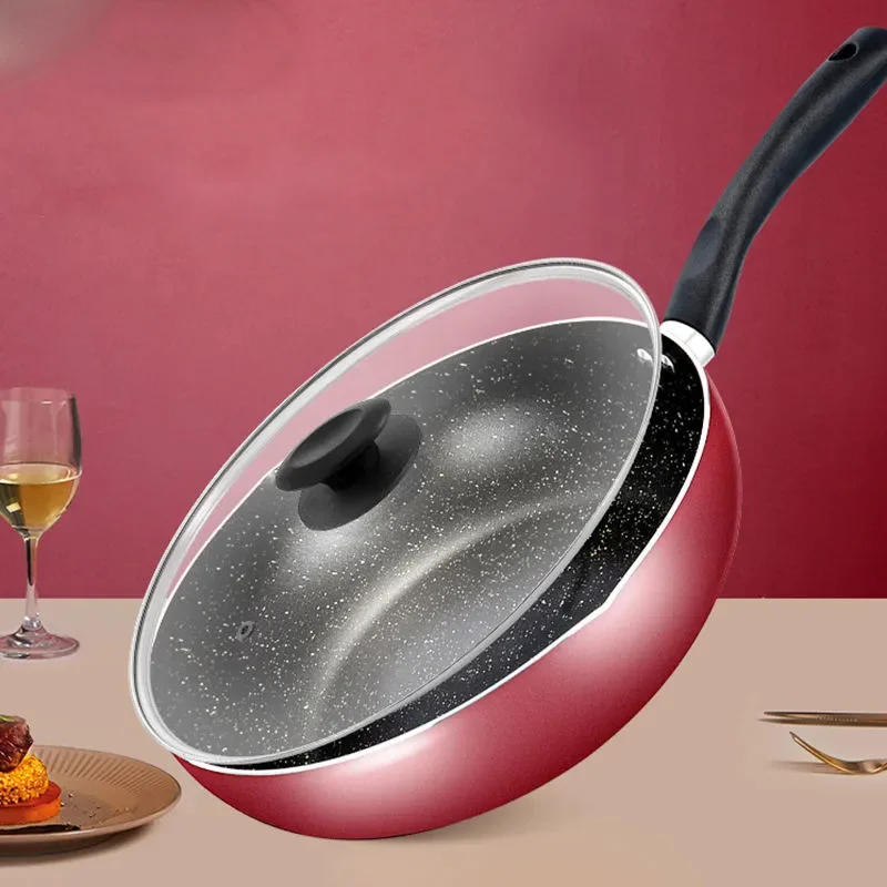 

Maifan Stone Non-stick Frying Pan Induction Cooker Non-stick Household Gas Stove Suitable for Frying Pan Frying Pan