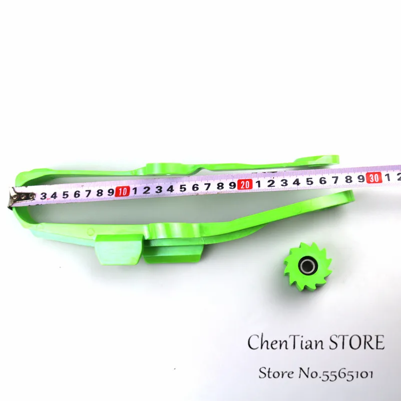 Motorcycle Green Chain Slider Guide Swingarm Roller For KAWASAKI KXF250 KXF450 KX250F KX450F KXF 250 450 2009-2016 | Автомобили и