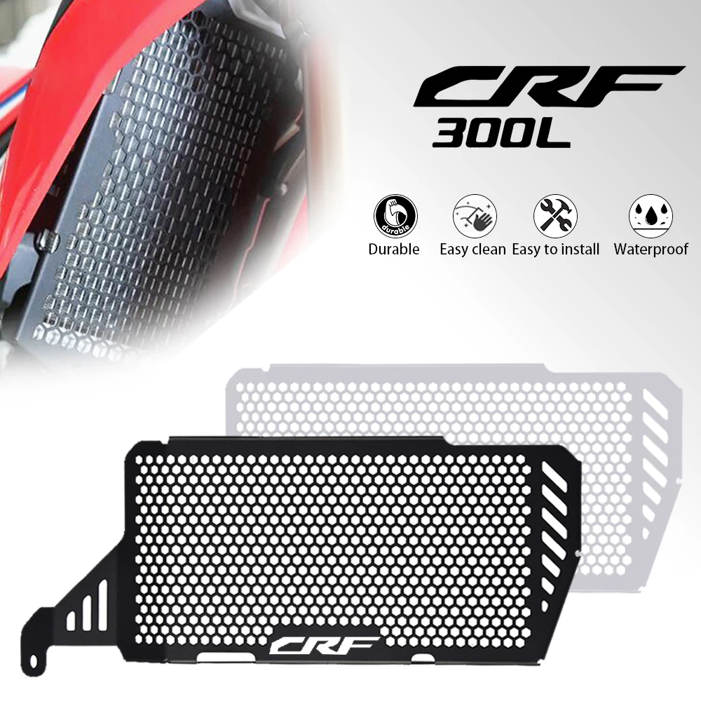 Мотоцикл CRF-300L 2023 2022 алюминиевая решетка радиатора защита для HONDA CRF300L CRF 300 L 300L CRF300