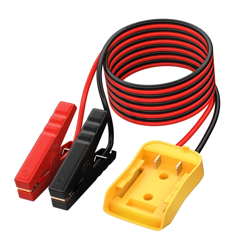 

Стартер для Dewalt/Makita/Ryobi/Milwaukee/18/20 В, аккумулятор, автомобильный аккумулятор, воспламенитель, автомобильная перемычка аварийного питания, кабель 12AWG