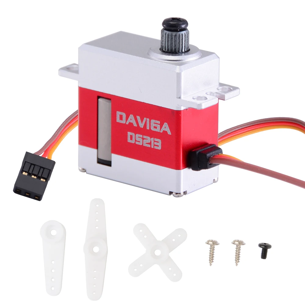 KST DS213MG DAVIGA Миниатюрный металлический сервопривод для моделей самолетов