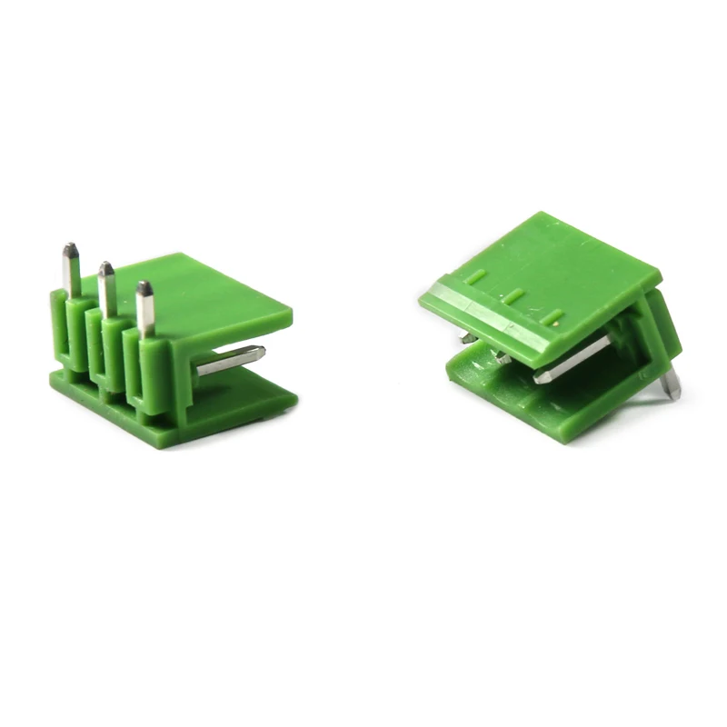 Бесплатная доставка 100 шт. 2EDG изгиб 2P Клеммная колодка штепсельная вилка 5 08 мм